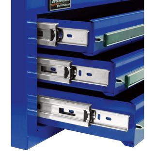 Homak H2PRO 36in. 8-Drawer Top Tool Chest — Blue, 35 1/4in.W x 21 3/4in.D x 24 1/2in.H, Model# BL02036081  Tool Chests