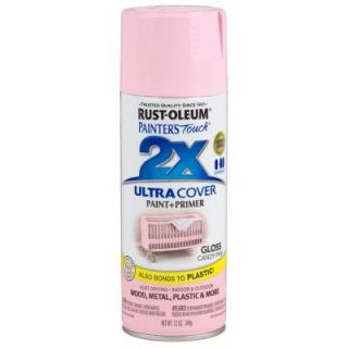 Rust Oleum Painter's Touch 2X 12 oz. Gloss Candy Pink General Purpose Spray Paint 249119