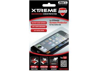 iPhone 5, 5S, 5C   Military Grade Indestructable Screen Protector Armor   Ultra Clear Indestructible Tempered Glass   Protect your device from Bumps, Drops, Scrapes, and Marks (Lifetime Warranty)