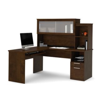 Dayton Credenza Desk with File by Bestar