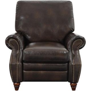 Better Homes and Gardens Nailhead Leather Recliner, Multiple Colors