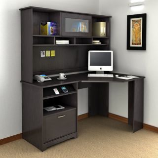 Cabot Corner Computer Desk with Hutch by Bush Industries