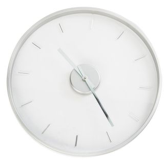 Jon Gilmore Designs Juggling Time Silver Pendulum Wall Clock
