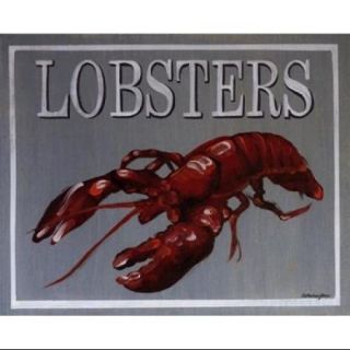 Lobster Poster Print by Catherine Jones (10 x 8)