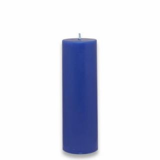 Zest Candle 2 in. x 6 in. Blue Pillar Candle Bulk (24 Case) CPZ 121_24