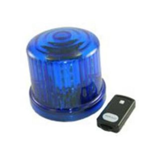 Fortune Products PL 300BJ RC 4. 75 inch Rotating LED Beacon, Battery Operated Jack   Blue