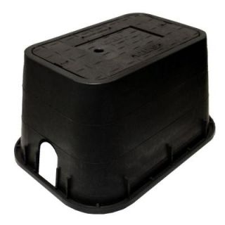 NDS 10 in. x 15 in. x 10 in. Meter Box and Plastic Drop In Meter Reader Cover D1000 RB