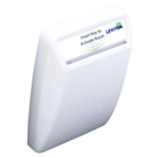 Leviton LevNet RF Enabled by EnOcean Wireless Key Card Remote Switch   White DISCONTINUED 040 WSS0S H0W