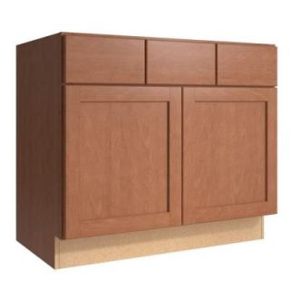 Cardell Pallini 36 in. W x 21 in. D x 31.5 in. H Vanity Cabinet in Caramel VSB362131.2.AE0M7.C68M