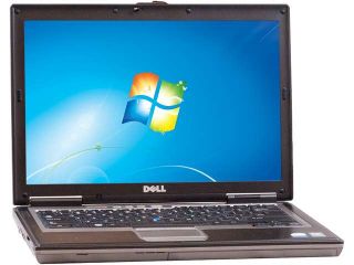 Refurbished DELL Laptop D620 Intel Core Duo 1.66 GHz 2 GB Memory 60 GB HDD Integrated Graphics 14.0" Windows 7 Home Premium