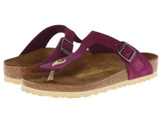 Birkenstock Gizeh Magenta Purple Nubuck, Shoes