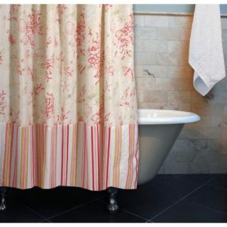 Greenland Home Fashions Coral Shower Curtain