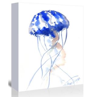 Jelly Fish 2 Painting Print on Gallery Wrapped Canvas by Americanflat