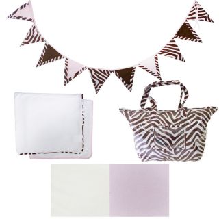 Pam Grace Creations Zara Zebra 10 piece Bedding Set   16949444