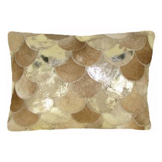 Design Accents Sunray Leather Pillow   Decorative Pillows