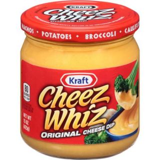 Kraft Cheez Whiz Original Cheese Dip, 15 oz