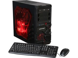 CybertronPC Desktop PC Borg 709 (Red) AMD FX Series FX 6300 (3.50 GHz) 8 GB DDR3 1 TB HDD Windows 8.1 64 Bit