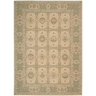 Nourison Persian Empire Sand 5 ft. 3 in. x 7 ft. 5 in. Area Rug 254641