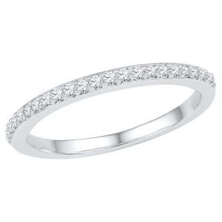 CT. T.W. Round Diamond Prong Set Fashion Ring in 10K White Gold