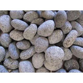 Margo Garden Products 20 lb. Black Lava Pebbles DFG20 1030