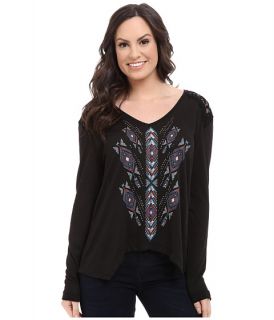 Rock and Roll Cowgirl Long Sleeve Top 48T5018