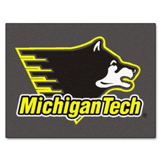 Fanmats Michigan Tech Grey Nylon Allstar Rug (28 x 38)   17176898