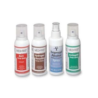 MEDI FIRST 25706 Hydrogen Peroxide, Spray Bottle, 4 oz.