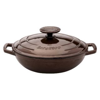 BergHOFF Neo 10 Cast Iron Covered Wok   Brown