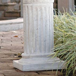 Design Toscano Roman Column Plinth   Garden Decor
