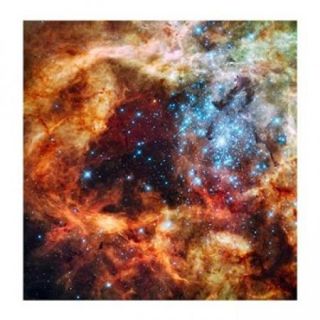 Star Cluster Poster Print (16 x 16)