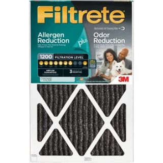 Filtrete Allergen Plus Odor Reduction Air and Furnace Filter, Available in Multiple Sizes