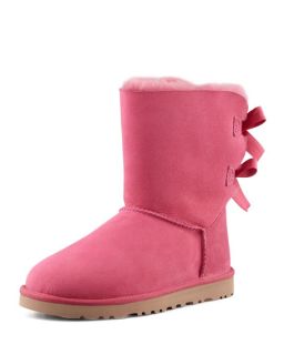 UGG Bailey Bow Back Short Boot, Pink