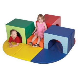 Children's Factory Triple Crawl Thru Climber