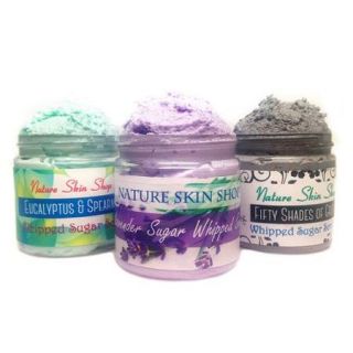 3 piece Detox Activated Whipped Sugar Scrub Set