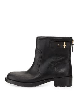 Tory Burch Selena Suede Ankle Boot, Black