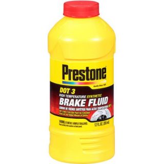 Prestone DOT 3 Brake Fluid, 12 oz