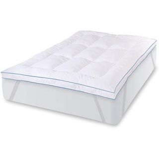 BioPEDIC Memory Plus Deluxe 3" MF and Fiber Bed Topper with Anchor Bands