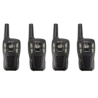 4 COBRA MicroTalk CX102A 16 Mile 22 Channel GMRS FRS 2 Way Walkie Talkie Radios