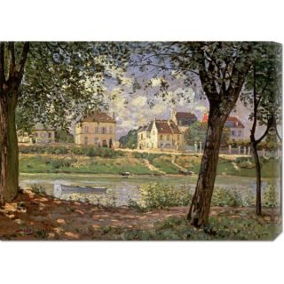Big Canvas Co. Alfred Sisley Little Town on the River Seine, 1872
