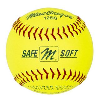 MacGregor 12 in. Safe/Soft Training Softballs   1 Dozen   Balls