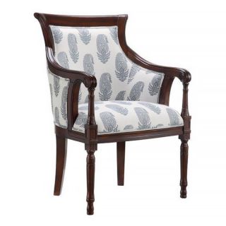 Tanager Dark Cherry Barrel back Accent Chair