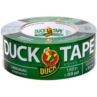 Duck Brand Duct Tape, Original Strength, 1.88" x 55 yds, Silver