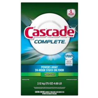 Cascade Complete 75 oz. Fresh Scent Dishwasher Powder 003700033836