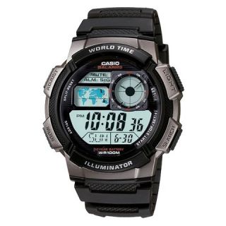 Mens Casio Digital/Analog Watch   Black (AE1000W 1BVCF)