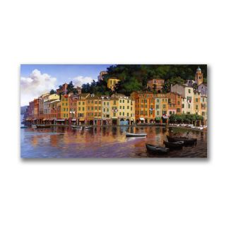 Trademark Fine Art Portofino by Hava Painting Print on Canvas HX8002