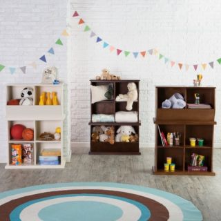 Classic Playtime Hopscotch Stackable Toy Storage   Kids Bookcases