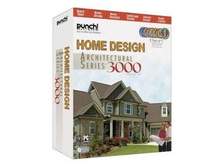 Punch! Software Home Design Architectural Series 3000 Version 12  Software