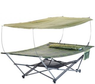 Bliss Hammocks 2 Person Stow EZ Hammock with Canopy   M45760 —