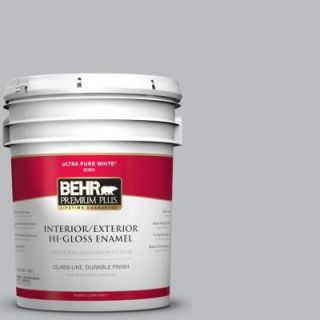 BEHR Premium Plus 5 gal. #N530 3 High Speed Access Hi Gloss Enamel Interior/Exterior Paint 805005