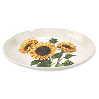 Lorren Home Trends 16 inch Sunflower 4 Section Dish   17405299